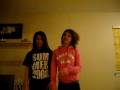 me and kristin dancing to You belong With Me