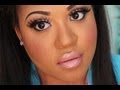 Summery Makeup - Big Lashes and Bold Lips!