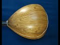 Picklock bird handmade bouzouki by Alexios Rotskos