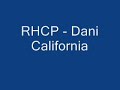 RHCP - Dani California w/ Lyrics