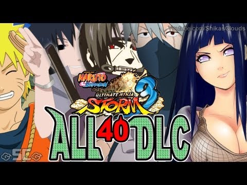 ★NARUTO STORM 3 | - All 40 Alternate DLC Costumes! #1 【FULL HD 1080p】★