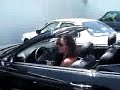 britney spears pulled a hit and run yesterday when she banged into a parked car as she was pulling into a studio city vitamin store. after she hit the parked station wagon with her mercedes, she screamed, 