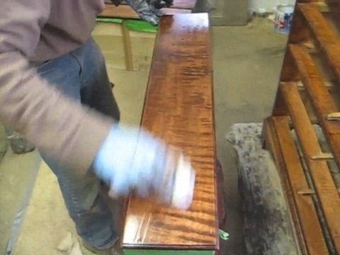 how to dye quilted maple