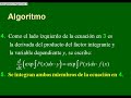 Ecuación diferencial lineal de primer orden Ecuación diferencial lineal de primer orden