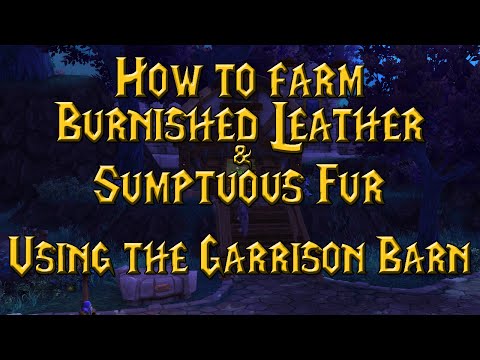how to obtain burnished leather
