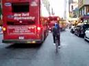 cycling in Manhattan downtown cycling in Manhattan downtown