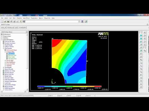how to apply symmetry boundary condition in ansys