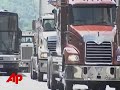 Truckers Protest High Fuel Prices in Albany, NY