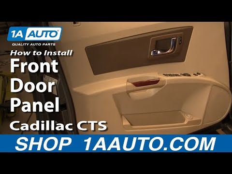 How To Install Replace Front Door Panel Cadillac CTS 03-07 1AAuto.com