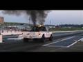 Fast diesel trucks at the drag strip! DODGE CUMMINS 1/4 mile