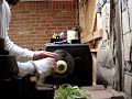 Apple Carving With A Metal Lathe