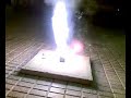 bomba de humo casera (azucar + nitrato potasico)