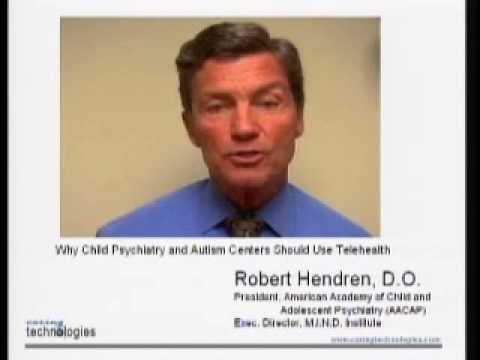 Dr. Robert Hendren speaks on Autism Telehealth