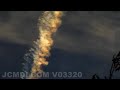 V03320 720p HD multi-colored jet trail difts by timelapse V03320 720p HD multi-colored jet trail difts by timelapse