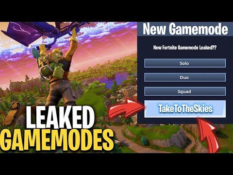 New Take To The Skies Gamemode Coming To Fortnite Leaked Battle Royale Minecraftvideos Tv