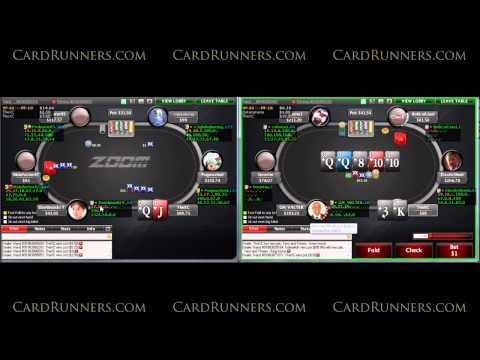 cardrunners - Live Sessions: $100NL Zoom 6-Max In this live play video, Verneer plays two tables of $100NL Zoom on Stars. Pawel discusses min-raising the button, handling ...