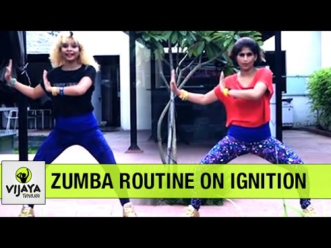 Zumba Warm-Up on Ignition | Zumba Dance Fitness | Choreographed by Vijaya Tupurani