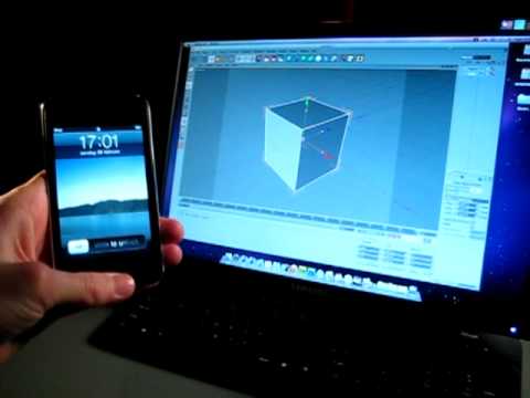 0 GripTools Remote: Cinema 4D controlado con un iPhone o iPod touch