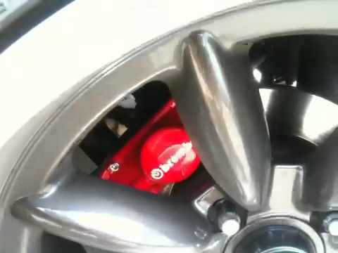 Plastic brembo brake covers