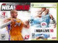 Dirk Nowitzki - NBA 2k10 vs NBA Live 10