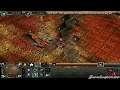 once broken through, defeat the armies attacking and breach their keep. take over the portal as soon as you can. push east and dig out some more gold and eventually find a room with another hero portal for the taking. you should have enough mana by now, but save horny for later.