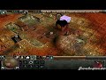 once broken through, defeat the armies attacking and breach their keep. take over the portal as soon as you can. push east and dig out some more gold and eventually find a room with another hero portal for the taking. you should have enough mana by now, but save horny for later.