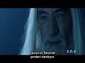 LOTR Extended Edition -Gandi's talking Aragorn about sauron
