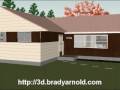 3d Model - Medlar Road House in Miamisburg Ohio - circa 1996