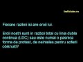 In razboi cu linia dubla continua