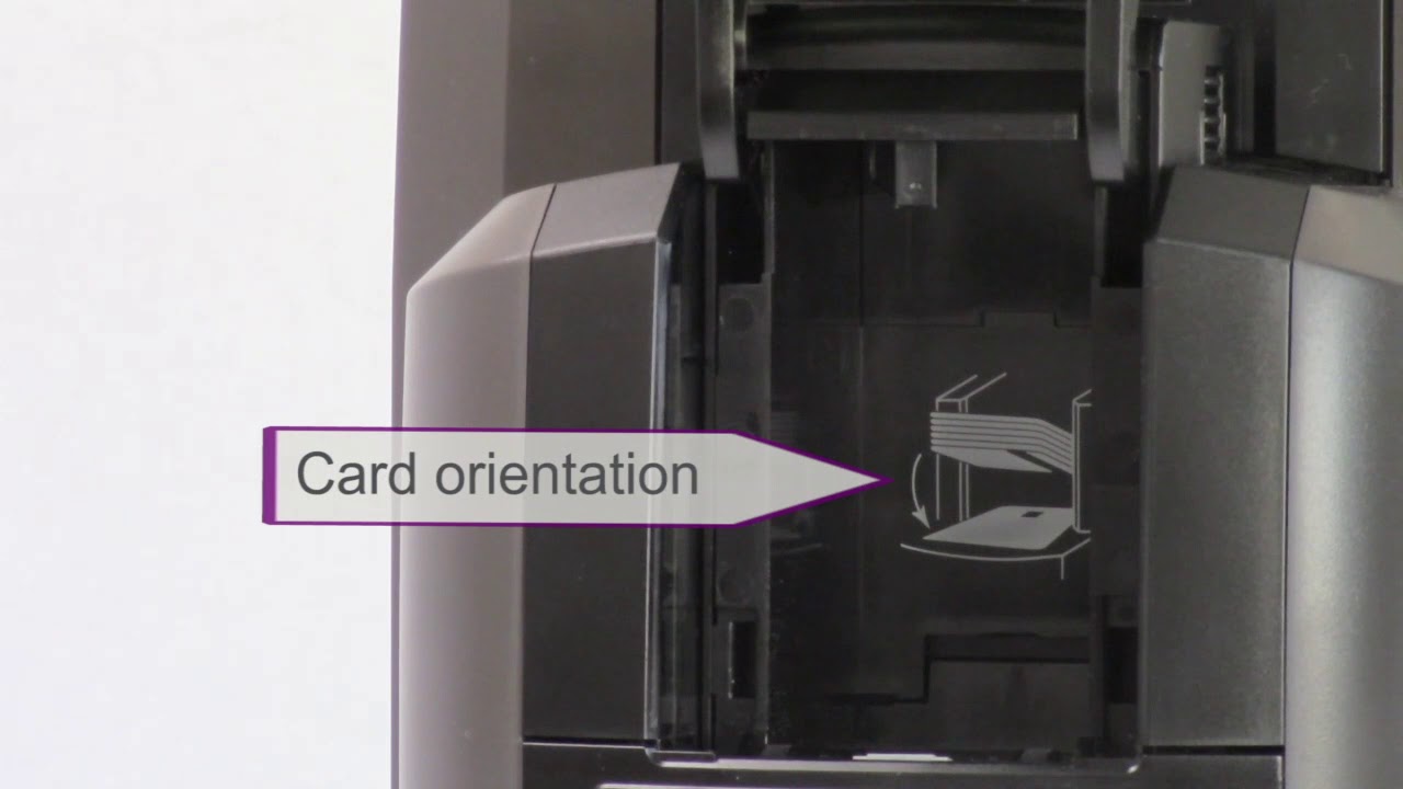 Datacard CR805- How to Load Ribbon