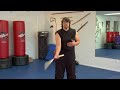 Basic Nunchuck Techniques : Nunchuck Basics: Downward Figure 8