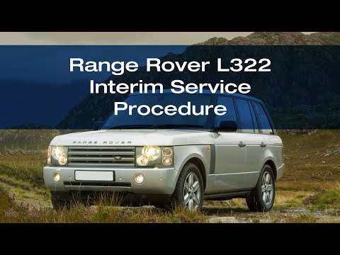 Interim service on Range Rover L322 Vogue 4.4 V8 petrol.