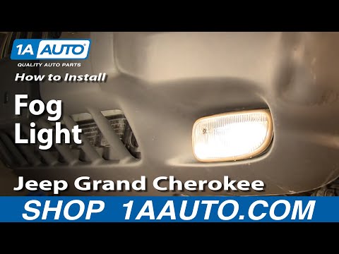 How To Install Replace Fog Light Jeep Grand Cherokee 99-04 1AAuto.com