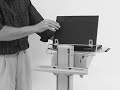 Ergotron Neo-Flex Laptop WorkSpace - Security Demo
