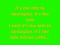 One Republic Ft Timbaland - Apologize
