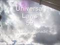 The Law of Monadic Return - 105 Universal Laws of Third Dimension Living.