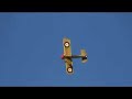 Sopwith Pup crash landing with throttle stuck!