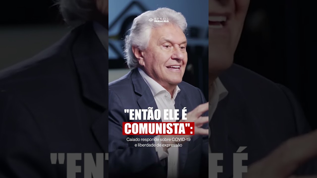 Caiado foi questionado sobre seu posicionamento durante a pandemia