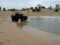 Silve Lake sand dunes 9.26.09 CJ in beach hole