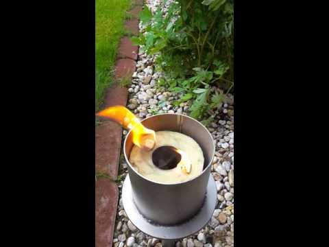 Klorollenfackel Gartenfackel