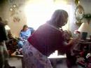this is super funny! my aunt and uncle boxing on christmas morning!! they really got into it!