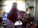 this is super funny! my aunt and uncle boxing on christmas morning!! they really got into it!