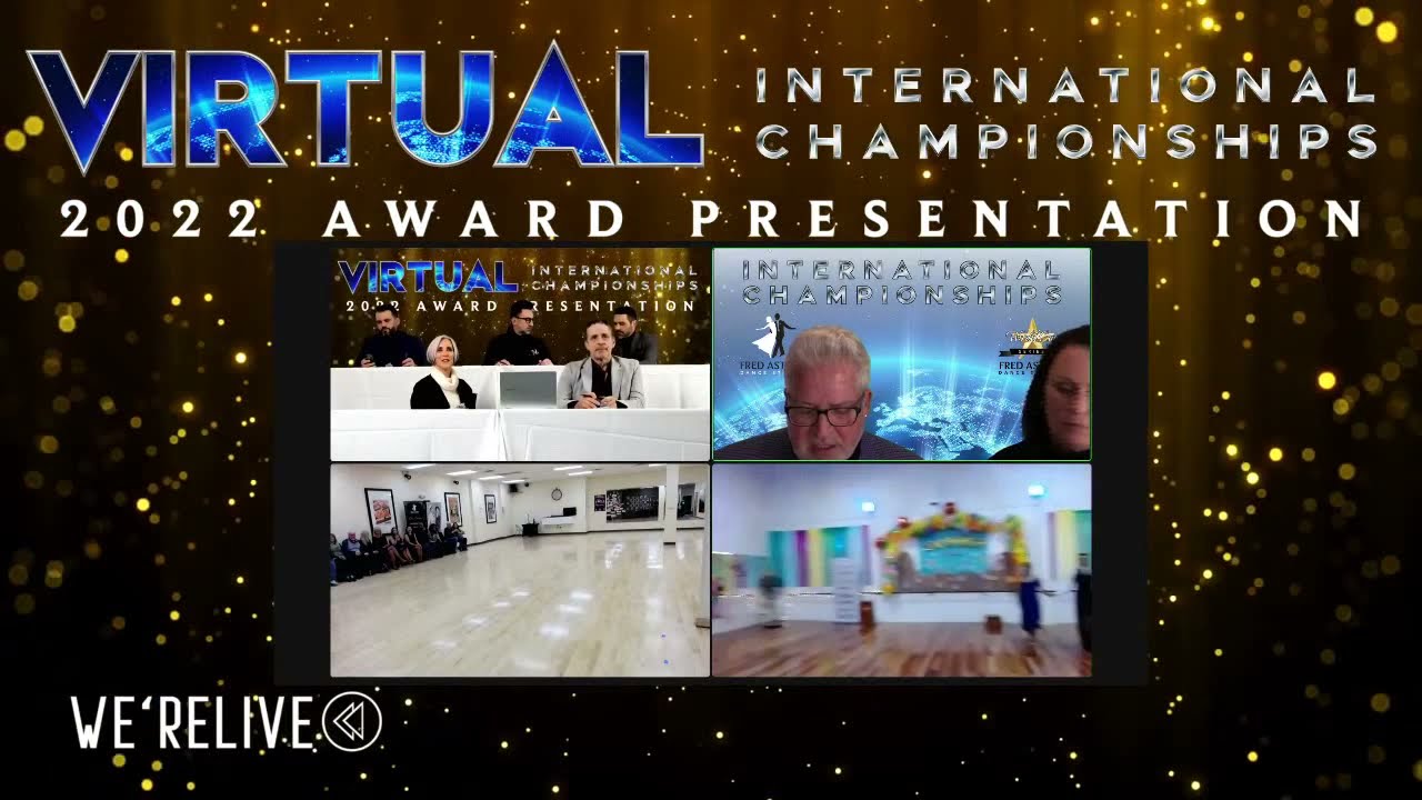 2022 Fred Astaire Virtual International Competition - Sat Evening Session 6 Professional Divisions