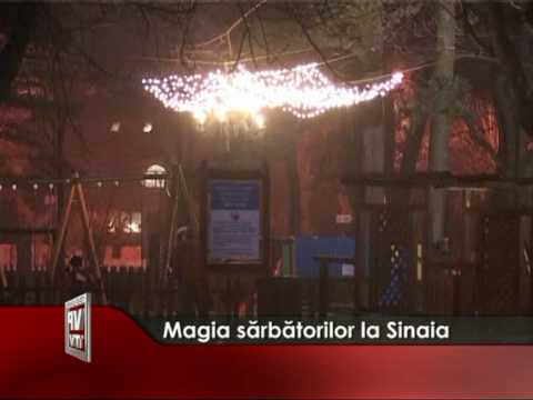 Magia sărbătorilor de iarnă la Sinaia