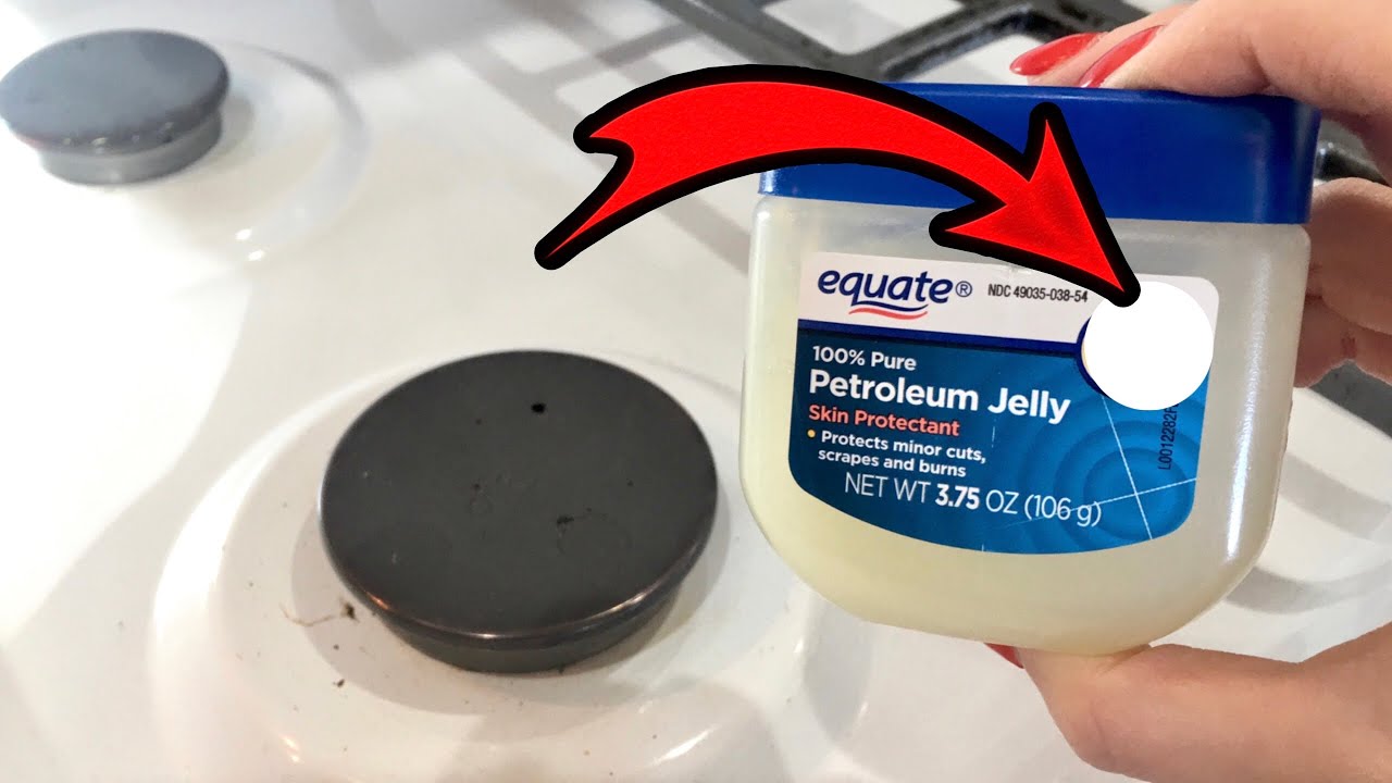 How You Can Use Vaseline to Get Rid of Stove Grease