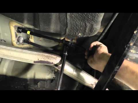 01-06 Hyundai Elantra parking brake replacement