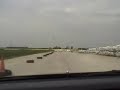 In car footage in Honda Prelude at Blyton test track