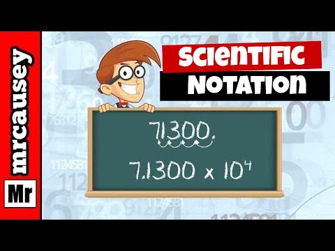 how to write in scientific notation