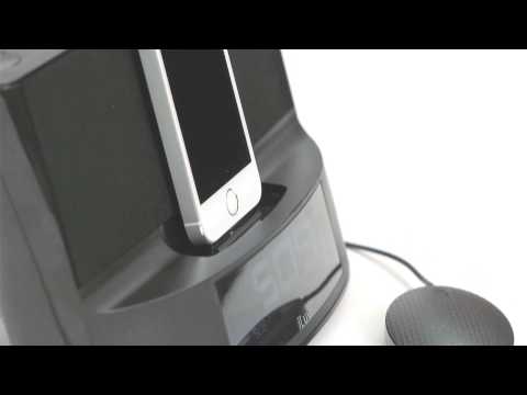 how to set iluv alarm clock