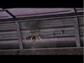 Jason Krause landing on a garage door inverted